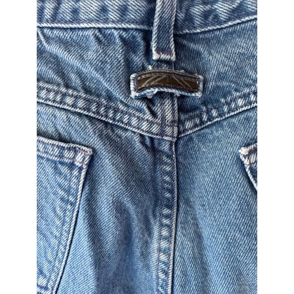 Vtg. 80’s/90’s Brittania Hand-Painted Star Patch Denim Jeans👖 - Picture 10 of 12